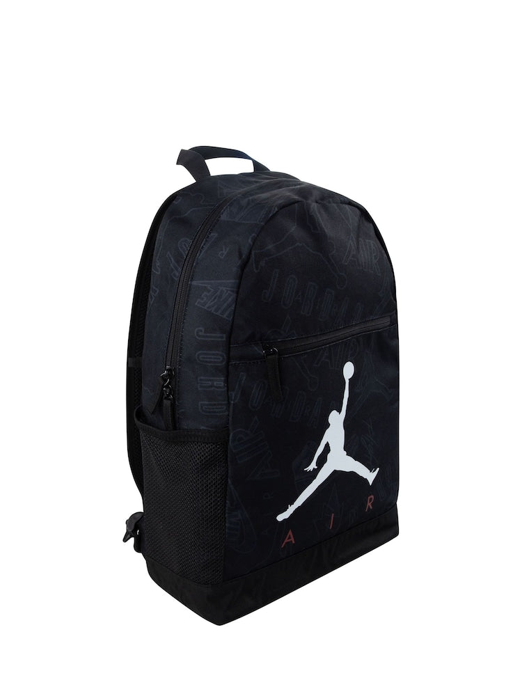Jordan Black Red Jan Air School Backpack and Pencil Case - Size One