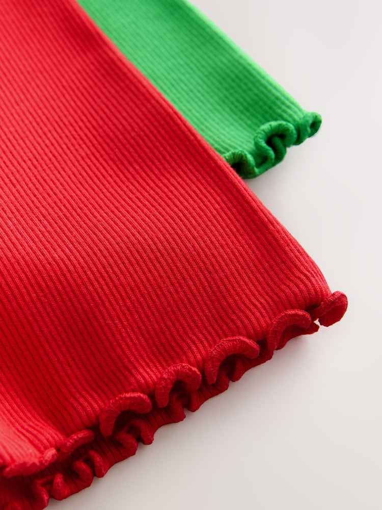 Red/Green Strawberry Vest and Shorts Set 2 Pack (3mths-7yrs)