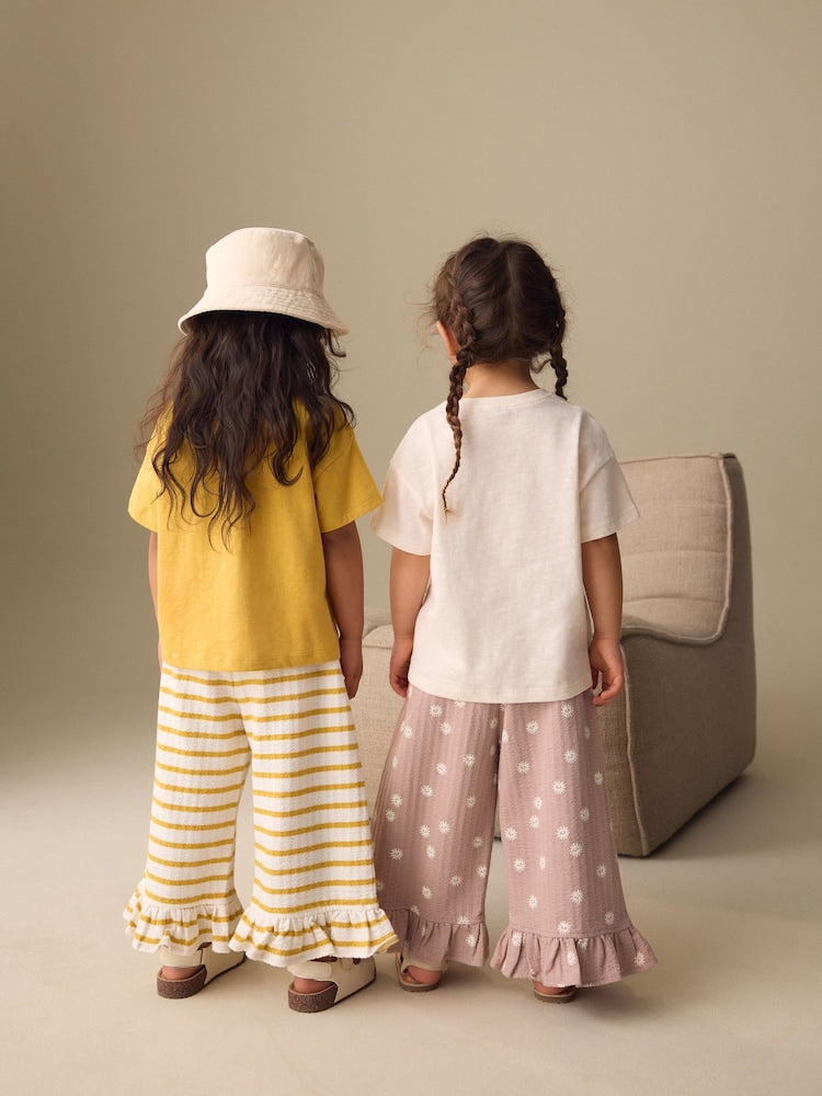 Neutral Top & Trousers Set 2 Pack (3mths-7yrs)