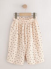Neutral Wide Leg Trousers 3 Pack (3mths-7yrs) - Size 3-6 Months (62-68cm)