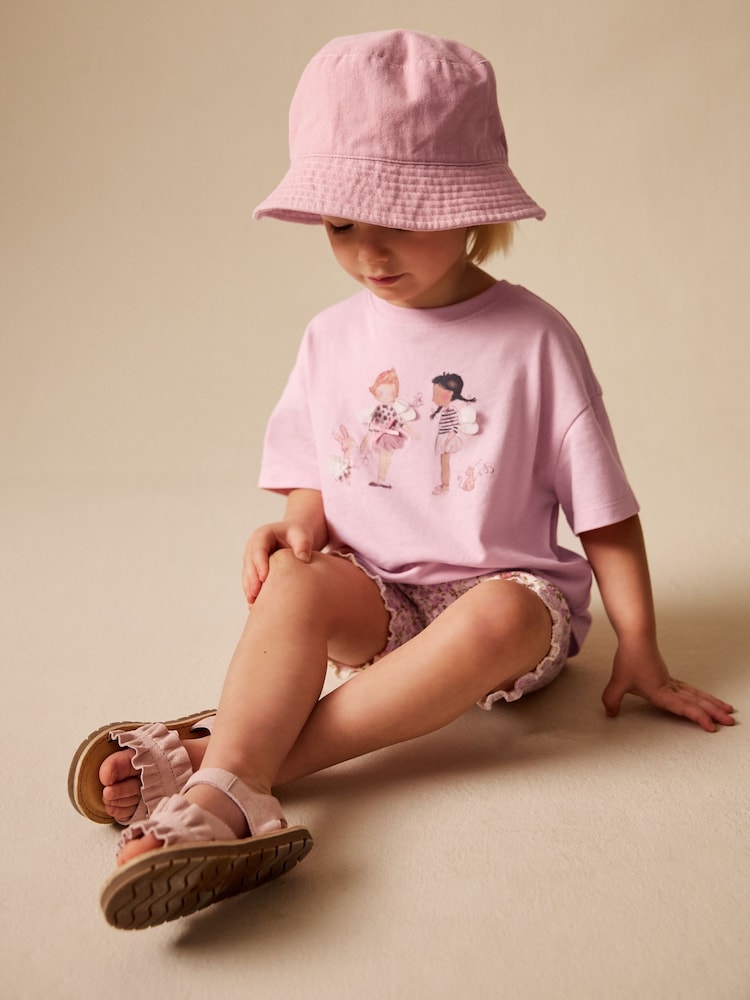 Pink Fairy T-Shirt and Cycle Shorts Set (3mths-7yrs)