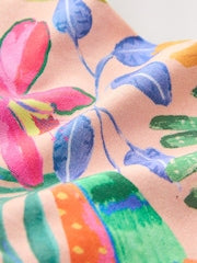 Pink Fruit Print Crop Leggings (3mths-7yrs) - Size 3-6 Months (62-68cm)
