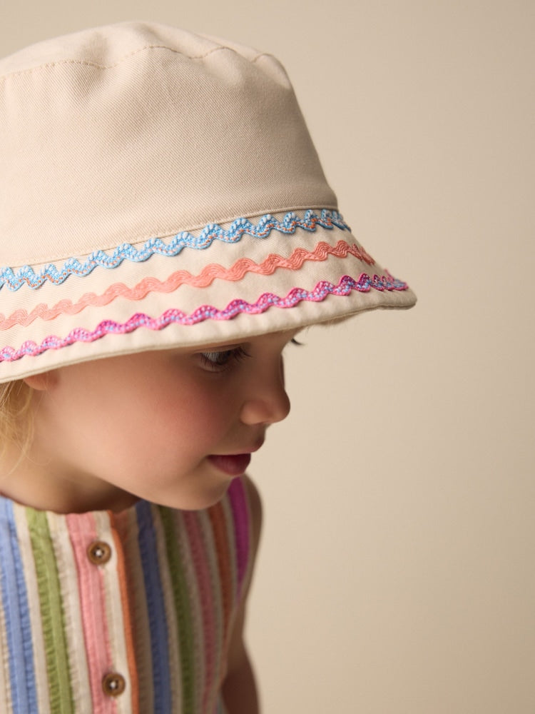Cream Bucket Hat (3mths-16yrs)