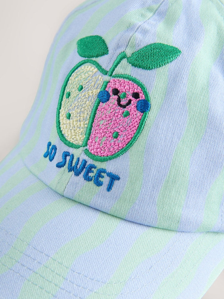 Green/Blue Apple Placement Cap (1-13yrs)