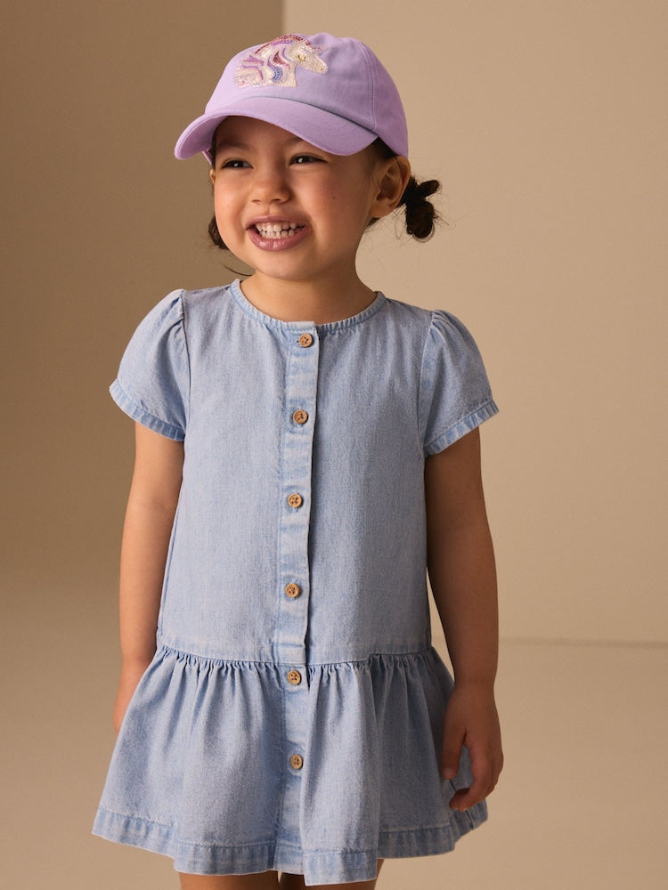 Lilac Purple Unicorn Cap (1-16yrs)