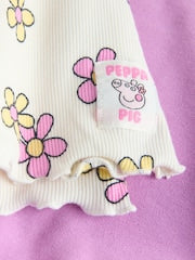 Purple Peppa Pig Sweatshirt & Flare Leggings Set (3mths-7yrs) - Size 3-6 Months (62-68cm)