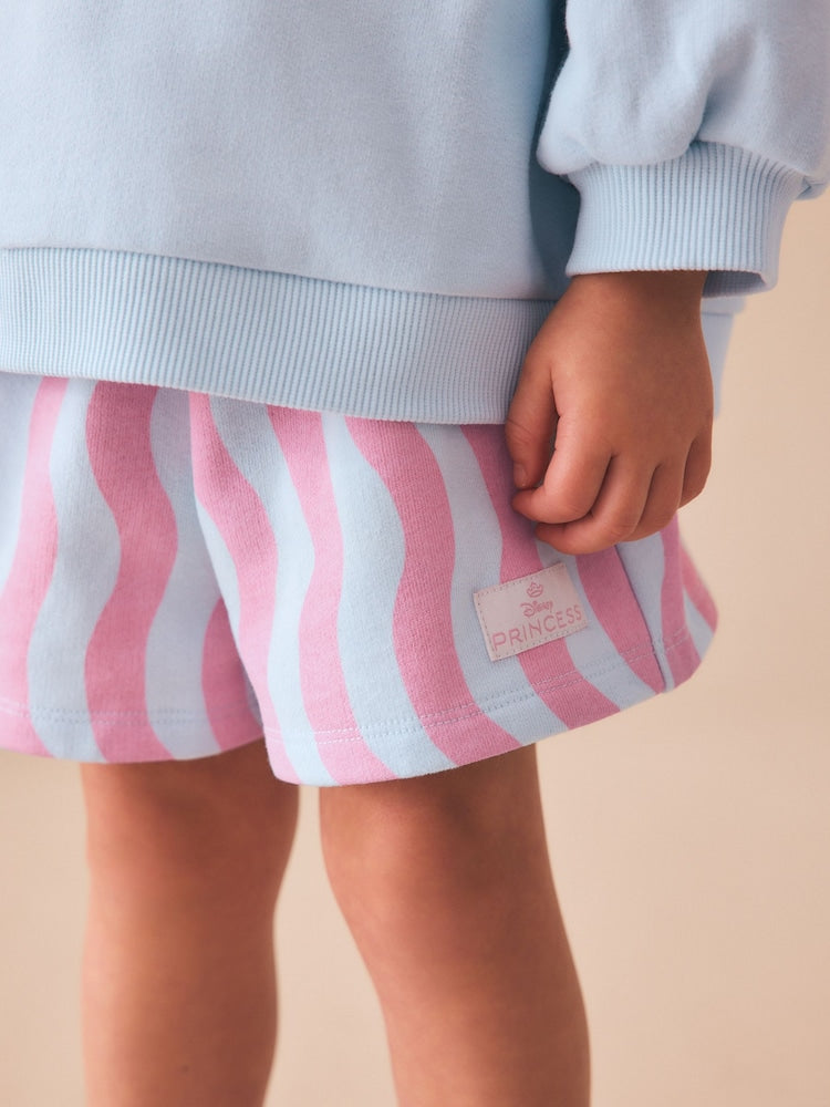 Blue Ariel Ariel Sweatshirt & Shorts Set (3mths-7yrs)