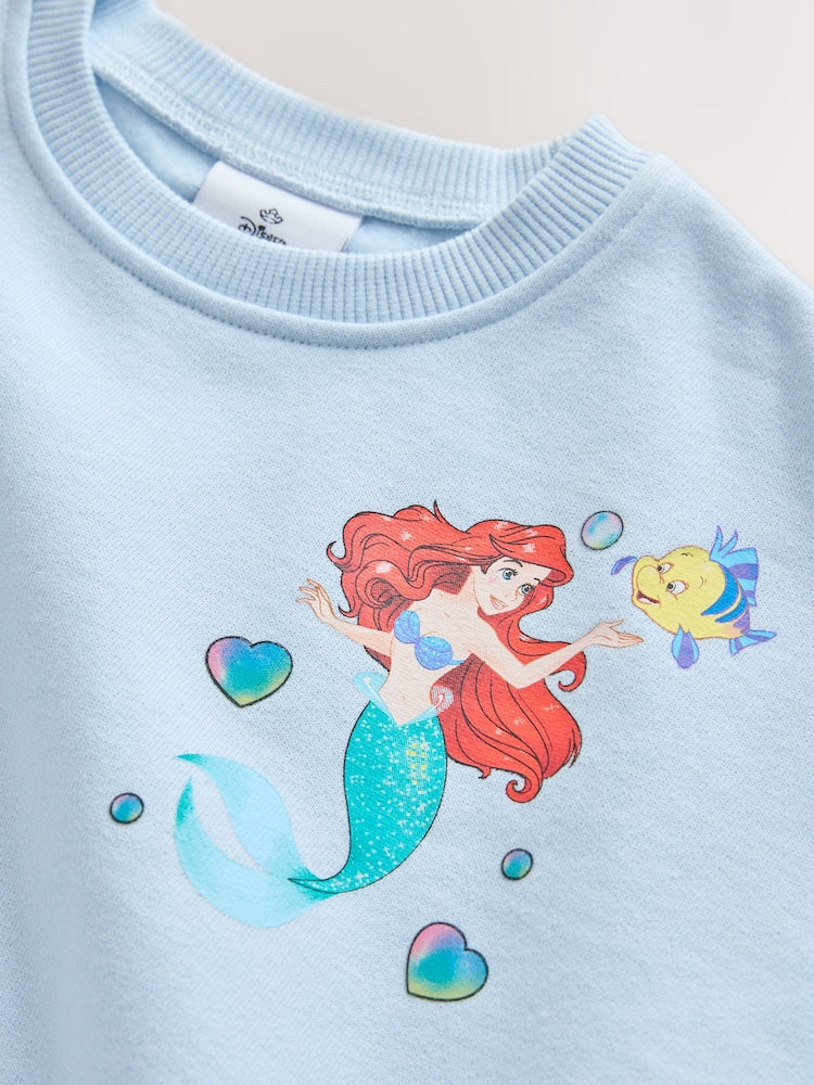 Blue Ariel Ariel Sweatshirt & Shorts Set (3mths-7yrs)