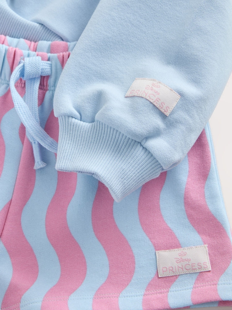 Blue Ariel Ariel Sweatshirt & Shorts Set (3mths-7yrs)