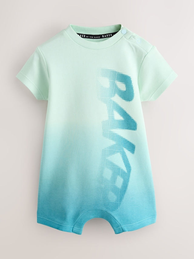 Baker by Ted Baker Ombre Rompersuit - Size Newborn