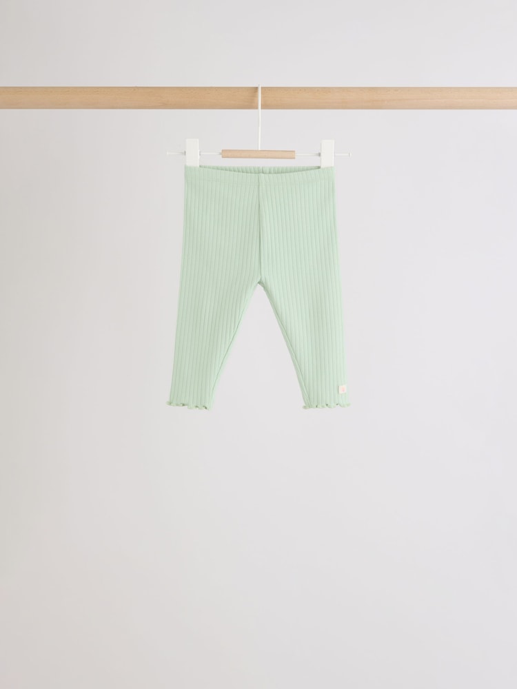Multi Baby Leggings 4 Pack (0mths-2yrs) - Size 50cm (First Size)