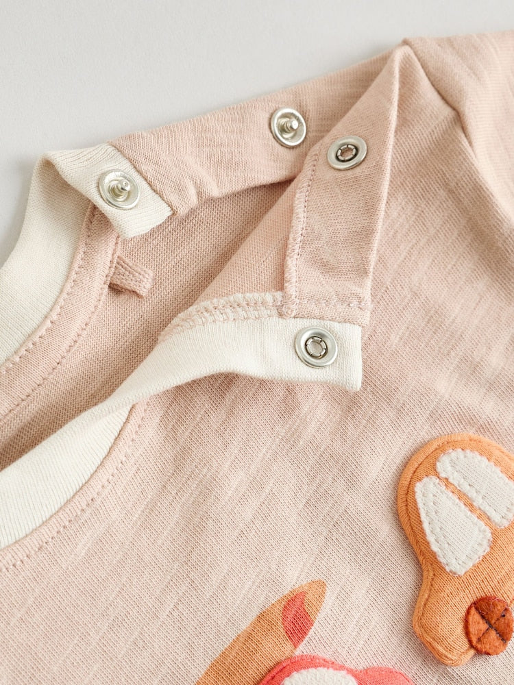 Orange Cars Top and Shorts Baby Set (0mths-2yrs)