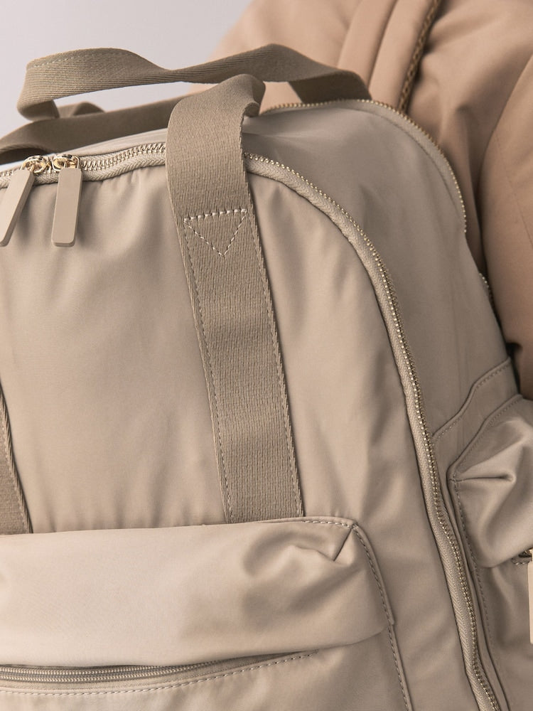 Mink Brown Travel Backpack