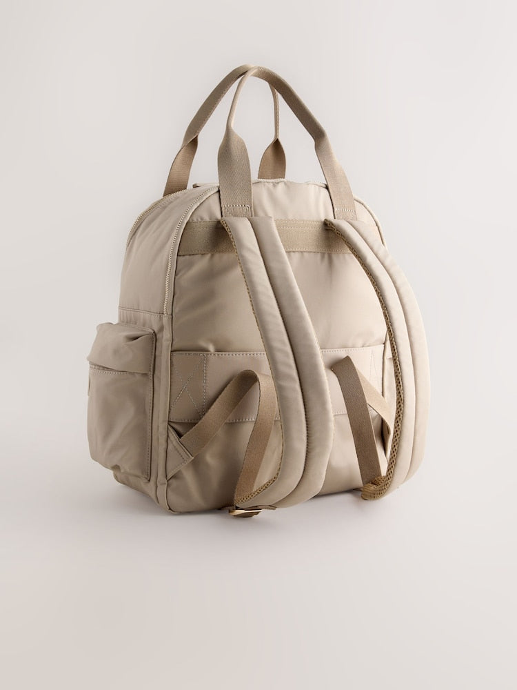 Mink Brown Travel Backpack