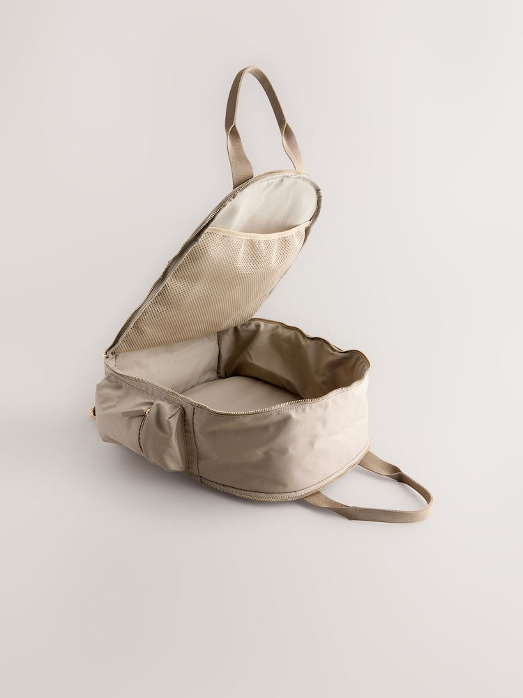 Mink Brown Travel Backpack