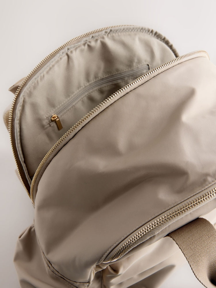 Mink Brown Travel Backpack