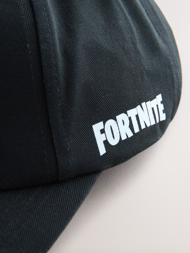 Black Fortnite Baseball Cap (3-16yrs)