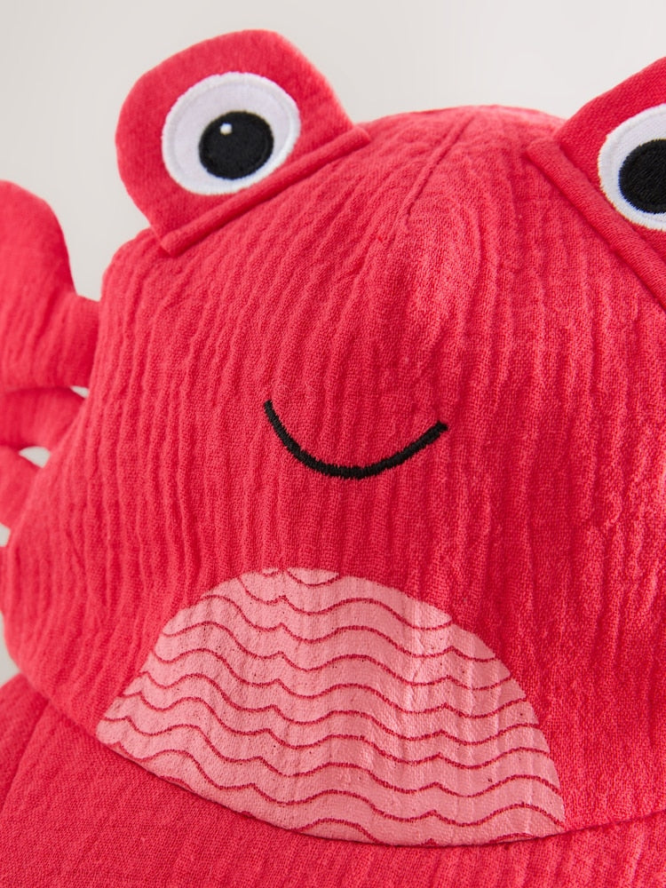 Red Crab Legionnaire Hat (3mths-6yrs)