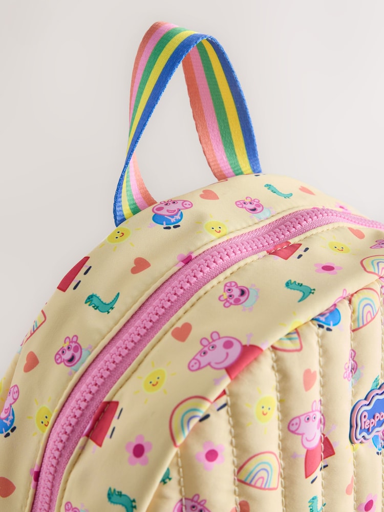Yellow Peppa Pig Backpack