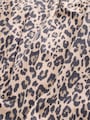 Leopard Print Baby Jersey Dungaree and Bodysuit 2 Piece Set (0mths-2yrs) - Size Up to 1 Month (56cm)