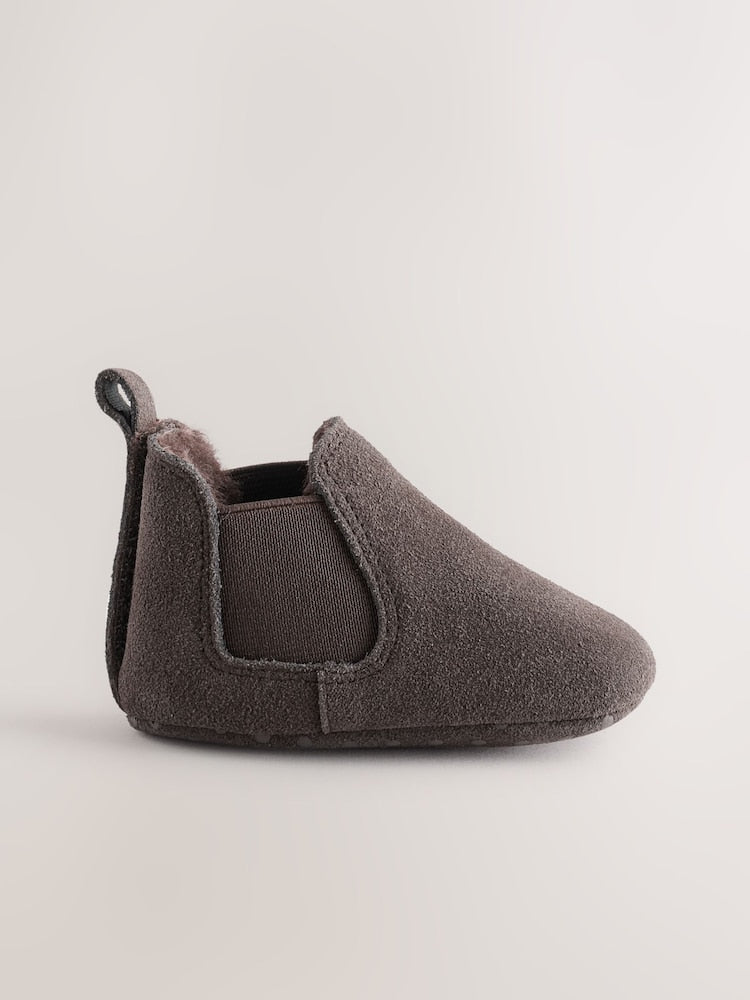 Chocolate Brown Chelsea Boots (0-2mths)
