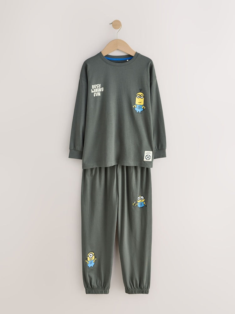 Charcoal Grey Minions Long Sleeve
