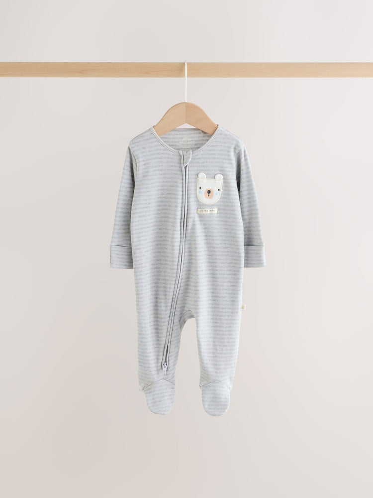 Grey Winter Animals