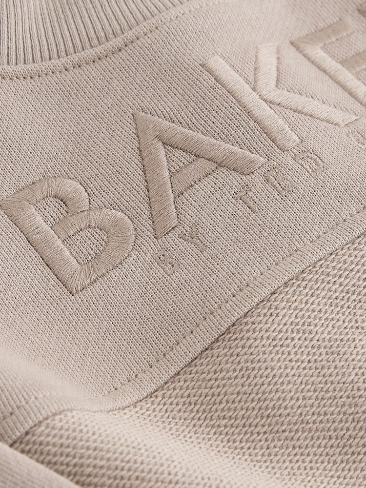 Baker by Ted Baker Stone Textured Sweatshirt and Joggers Set