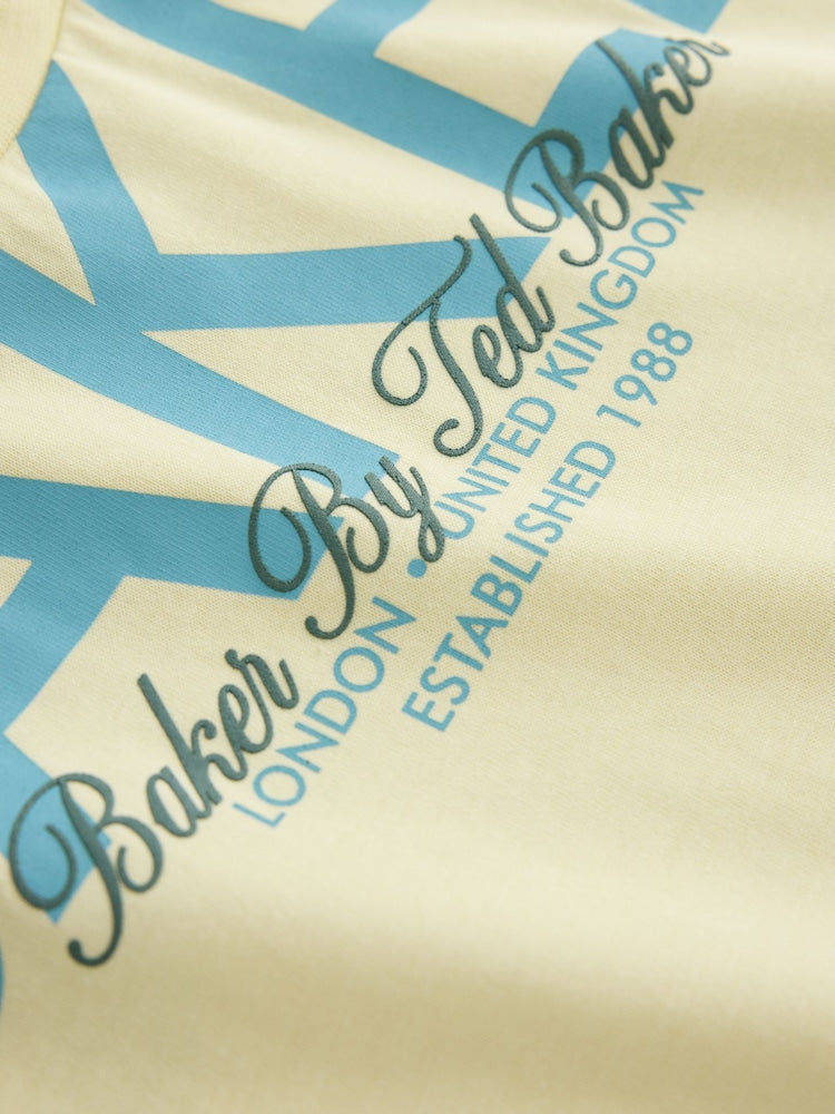 Baker by Ted Baker Oversized Graphic T-Shirt