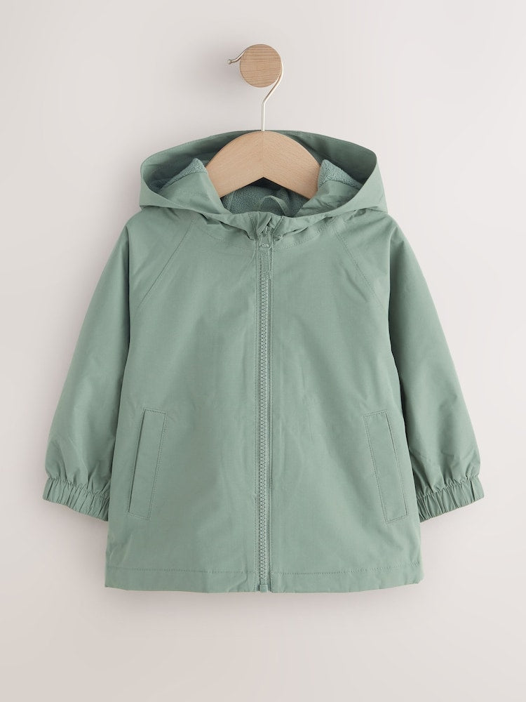 Khaki Green Waterproof Cagoule (6mths-7yrs)