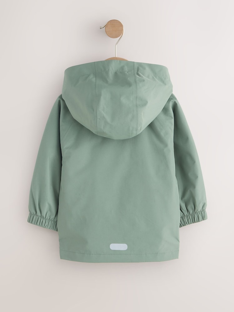 Khaki Green Waterproof Cagoule (6mths-7yrs)