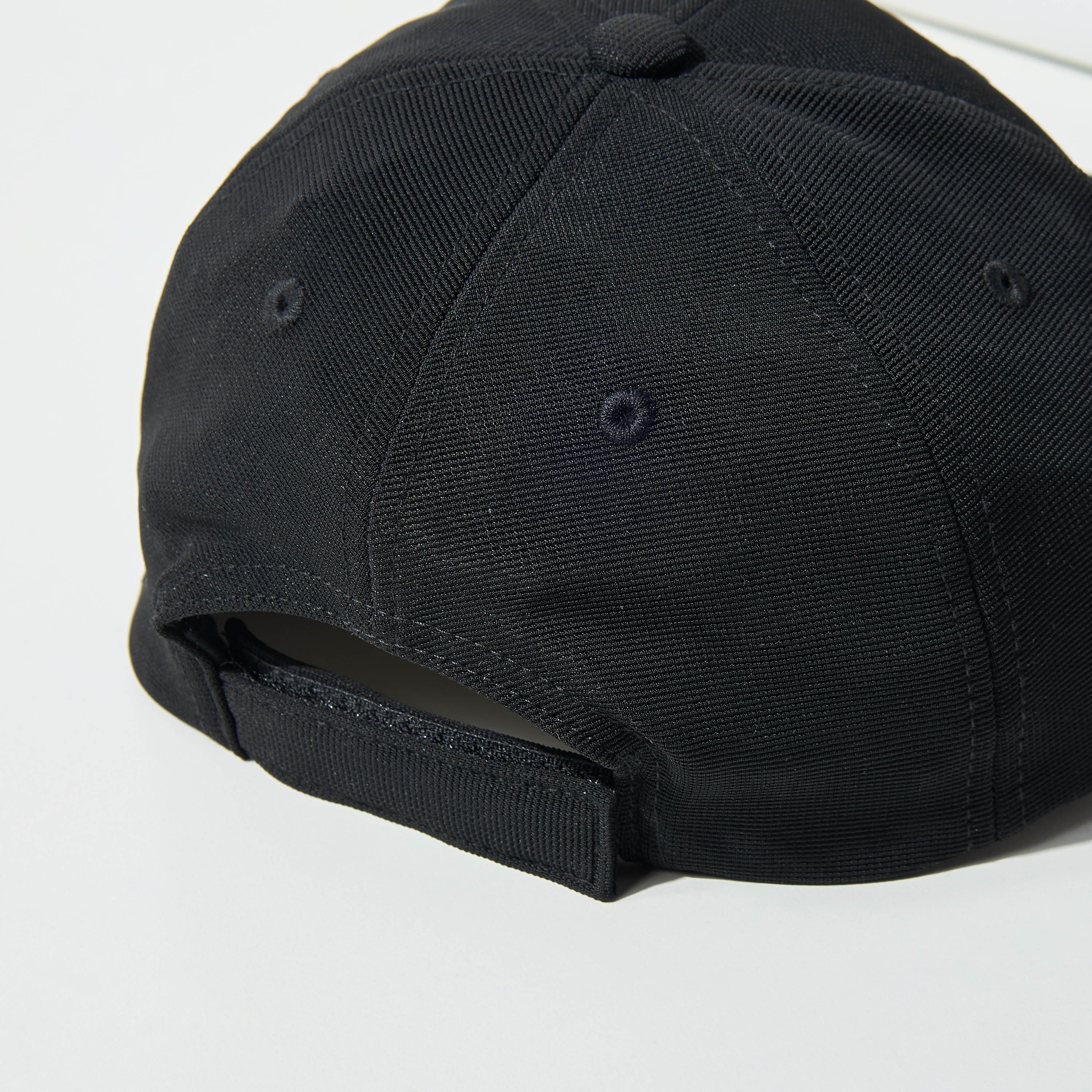 Textured Hat with Snap Button Closure