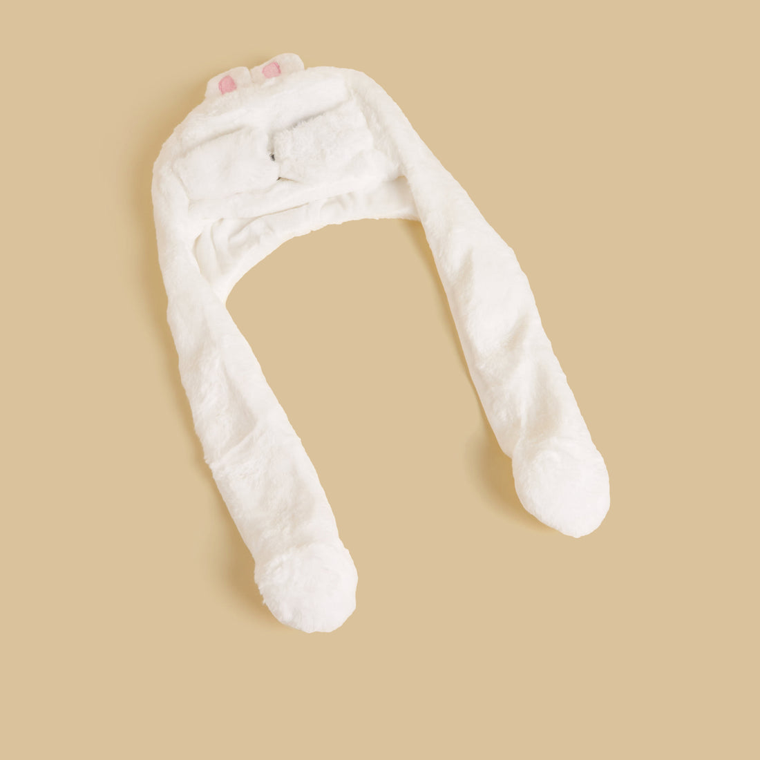 Bunny Plush Cap with Moving Ears