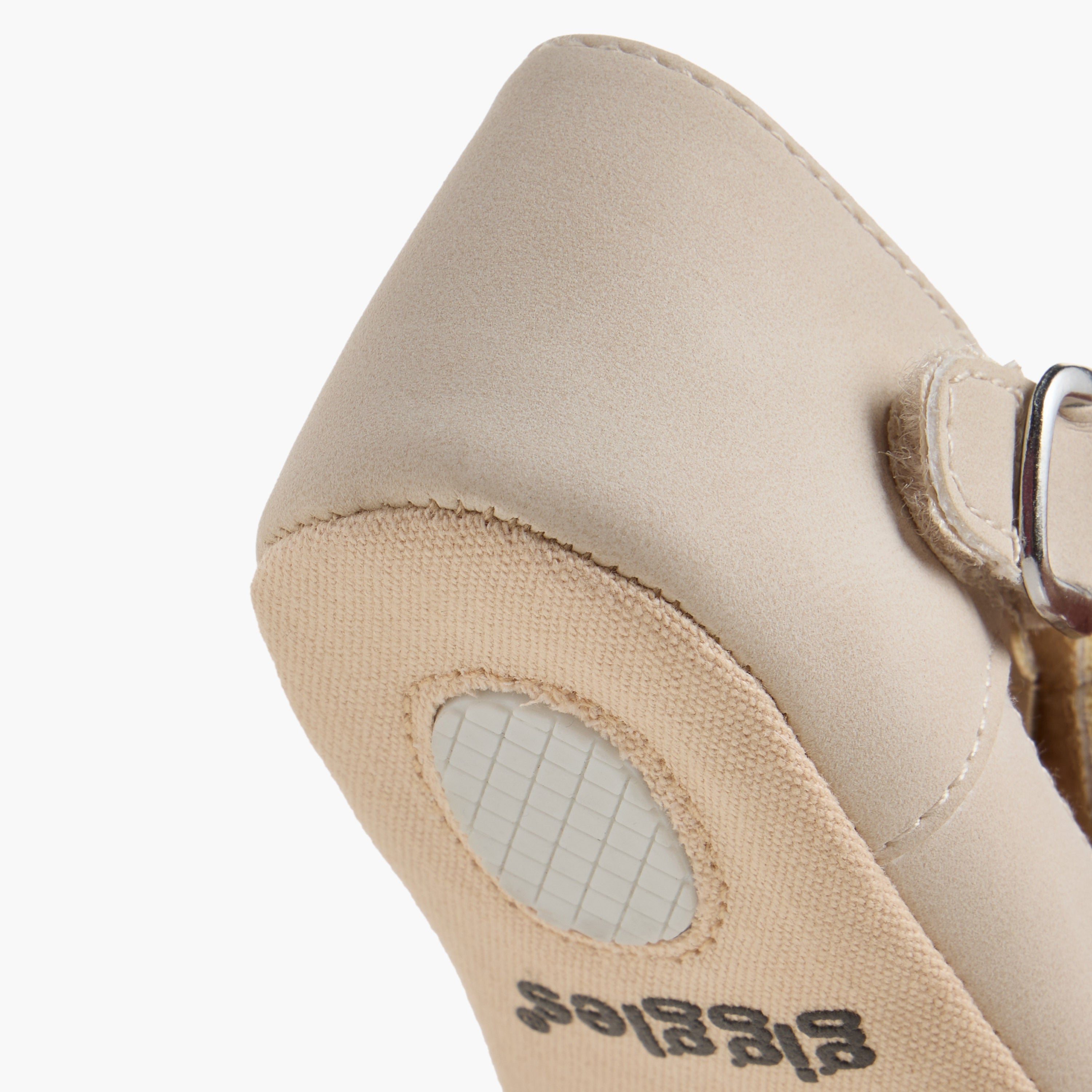 Giggles Booties with Cutout Detail
