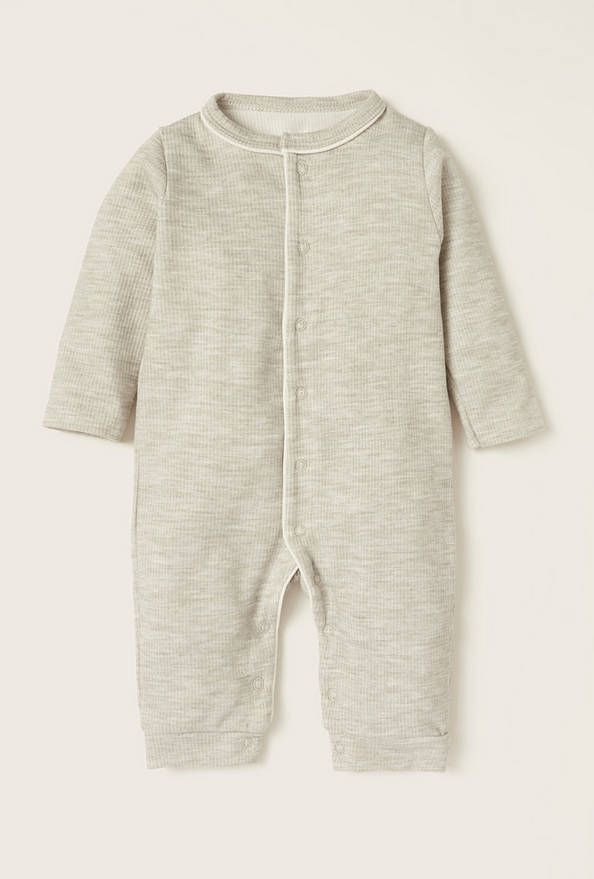 Juniors Textured Sleepsuit with Long Sleeves