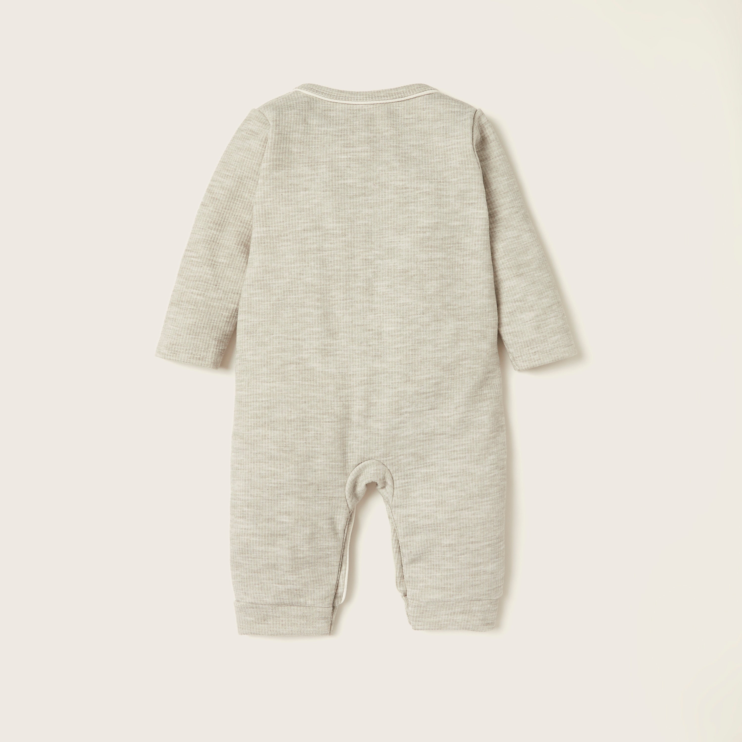 Juniors Textured Sleepsuit with Long Sleeves