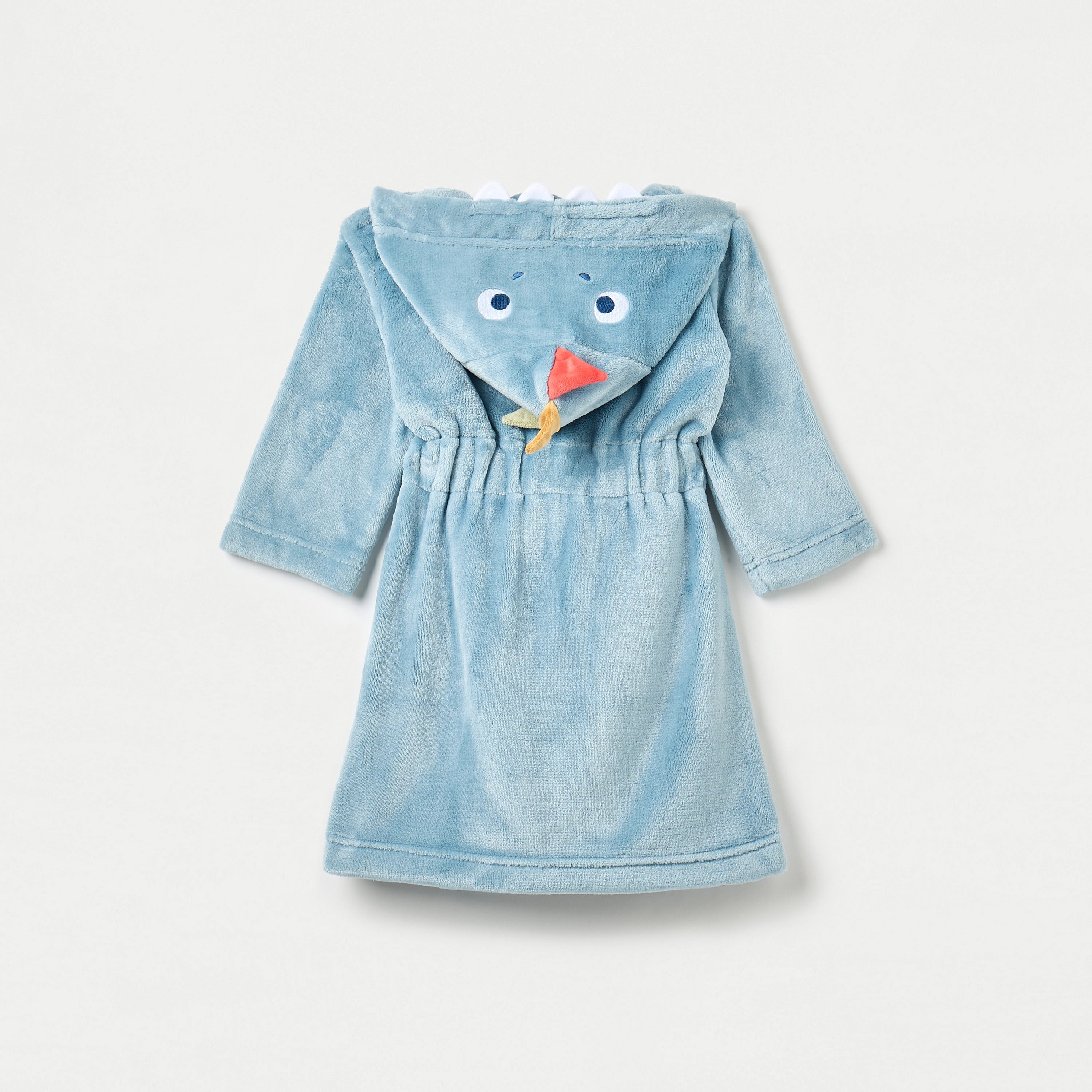 Juniors Dinosaur Hooded Bathrobe with Belt and Pockets