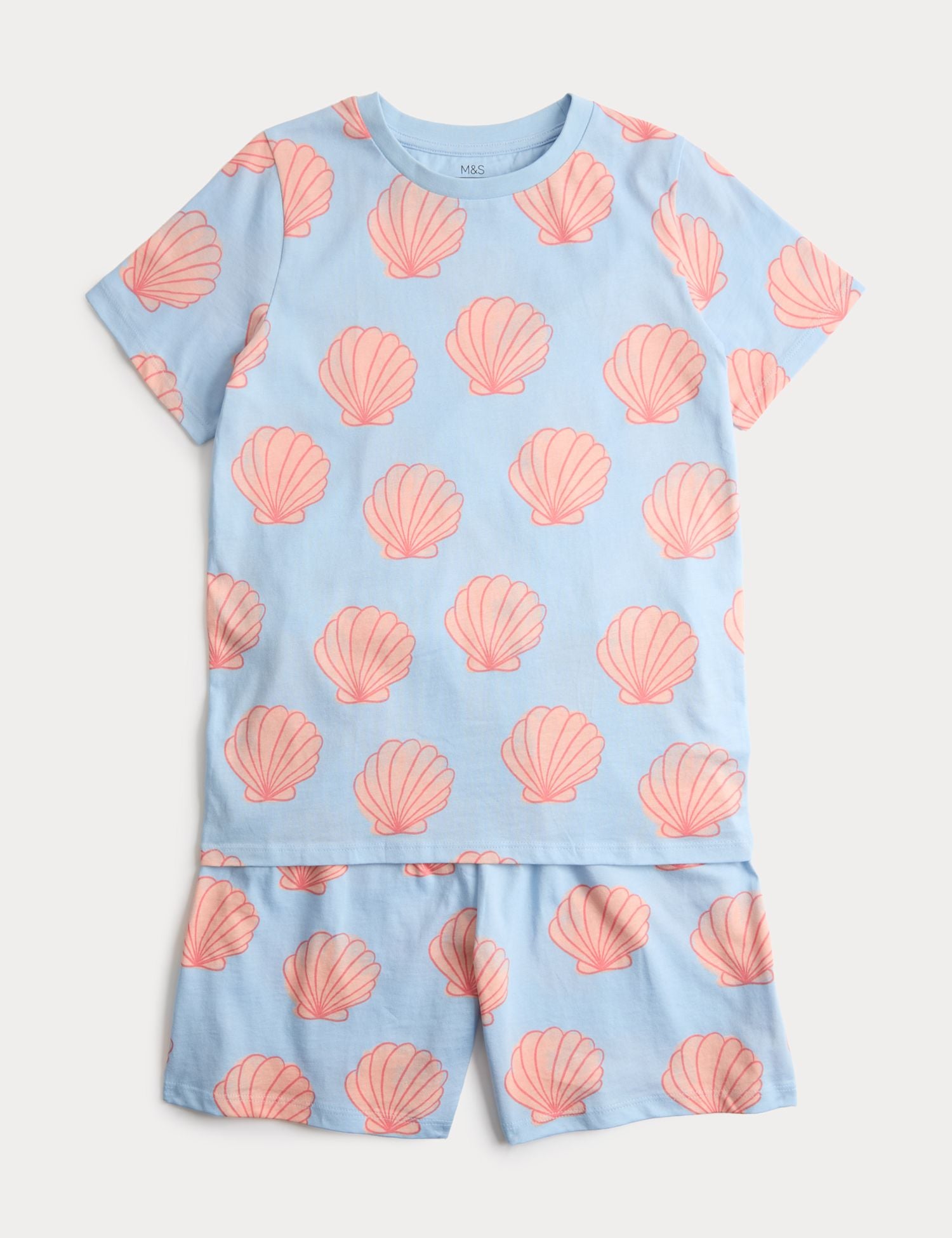 Pure Cotton Shell Short Pyjamas (1-16 Yrs)