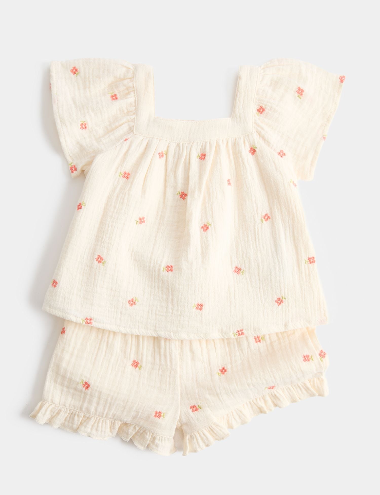 2 Piece Blouse & Shorts Outfit (0-5 Yrs)