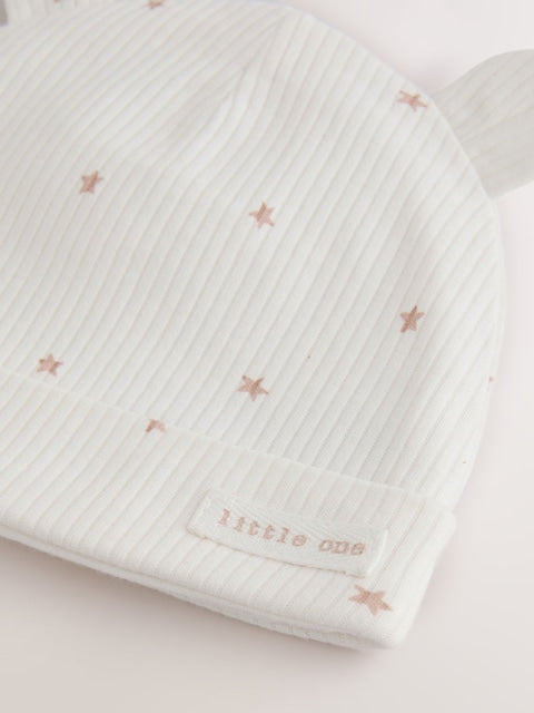 Cream Baby Sleepsuit and Hat Set (0-9mths)