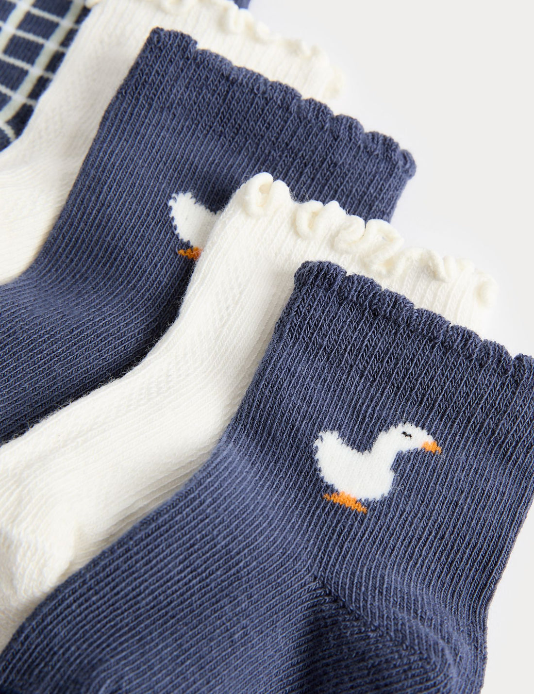 5 Pack Cotton Rich Dollshouse Socks