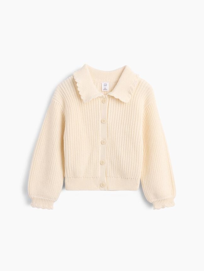 gap baby toddler collared cardigan sweater