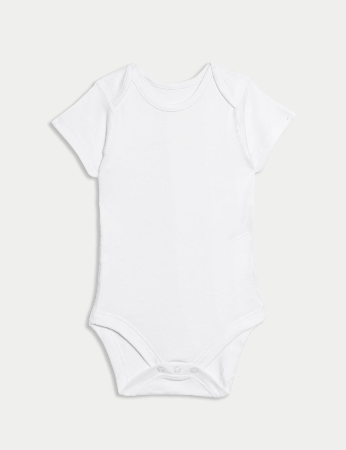 10 Pack Pure Cotton Short Sleeve Bodysuits (6½lbs-3 Yrs)