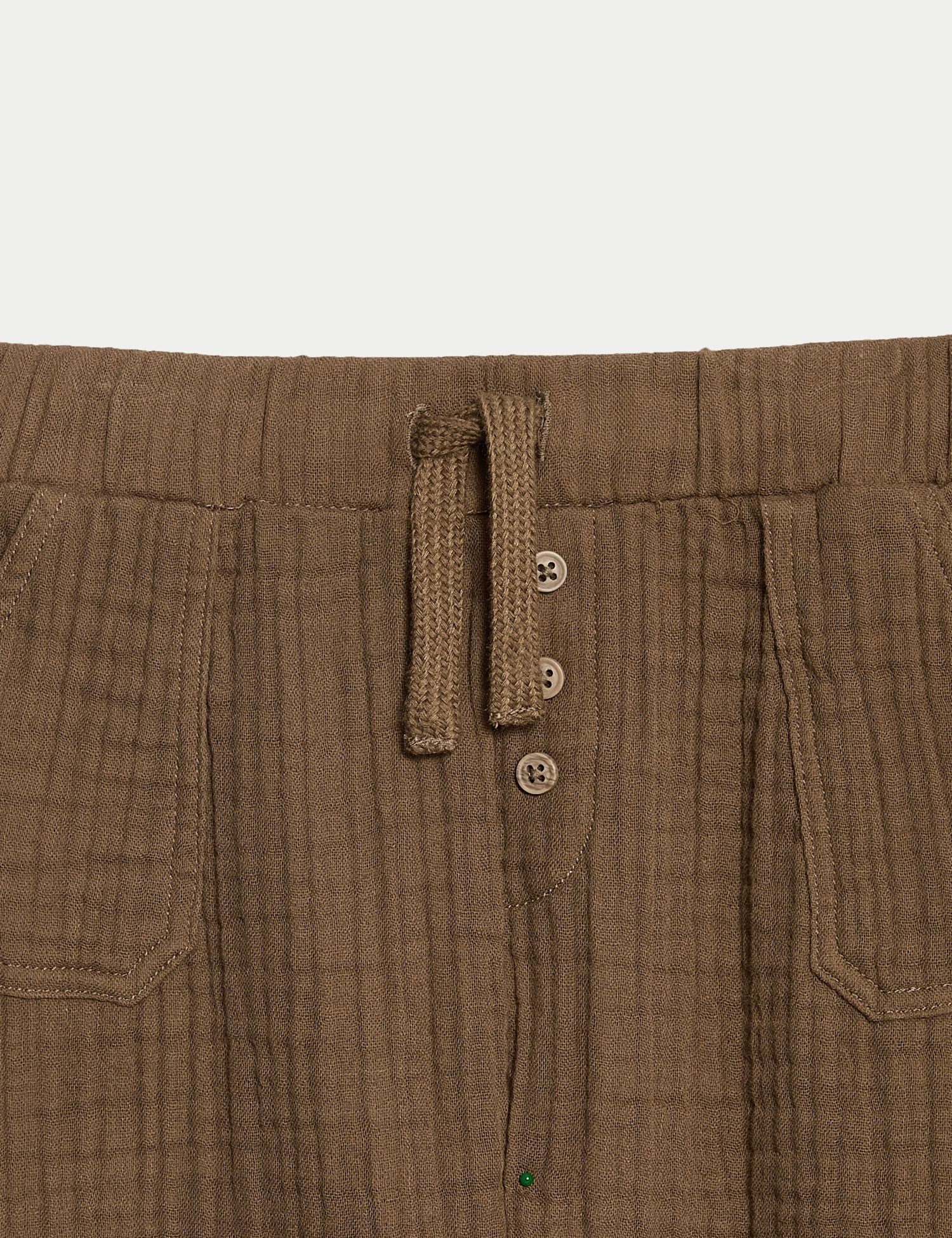Pure Cotton Double Cloth Trousers (0-6 Yrs)