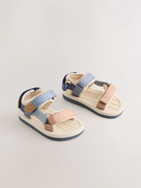 Neutral Wide Fit (G) Touch Fastening Trekker Walking Sandals