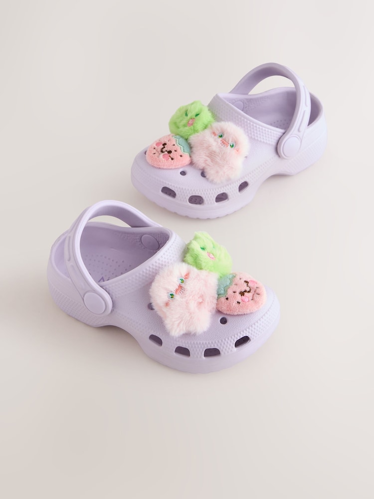 Purple Character Clogs