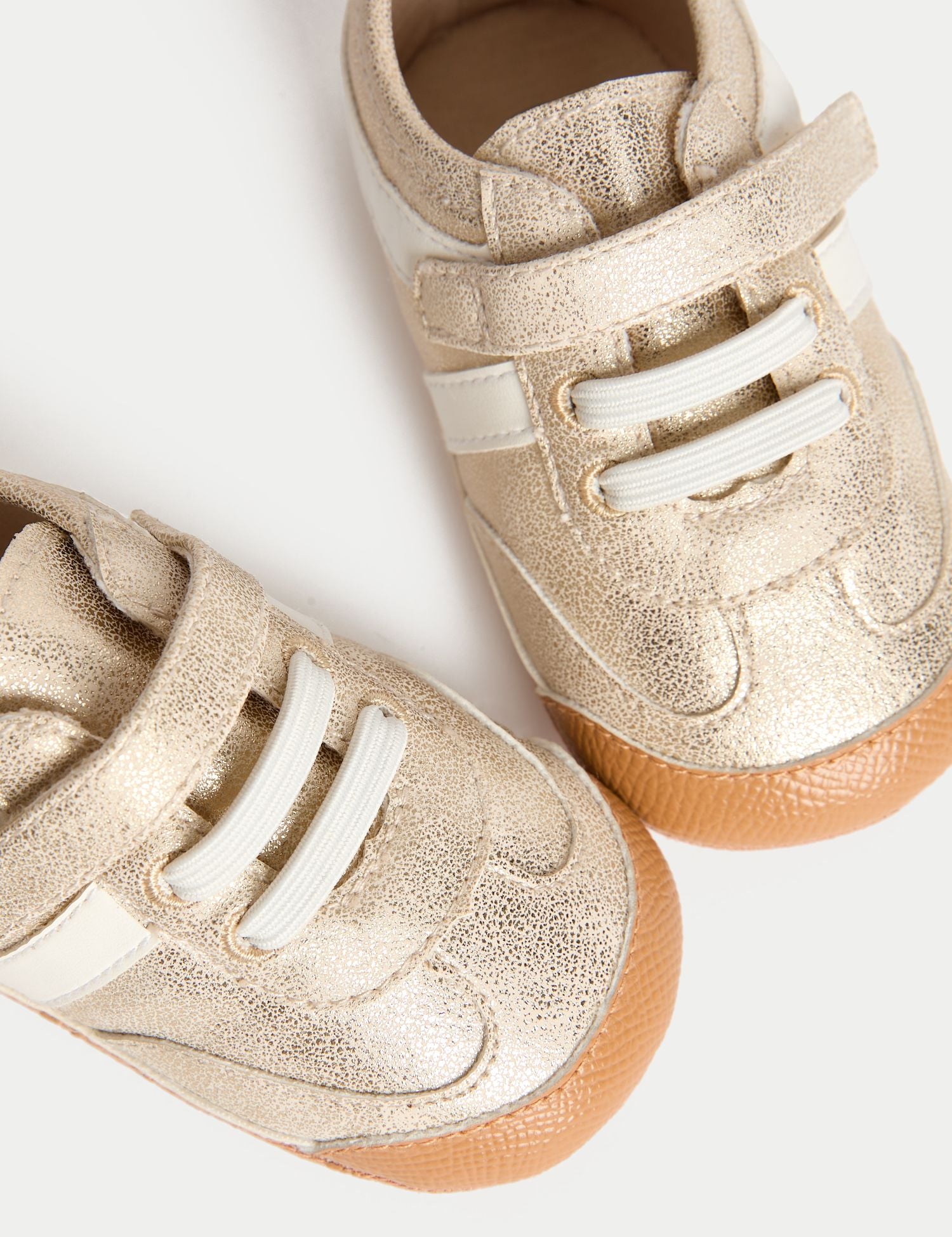 Baby Riptape Pram Shoes (0-18 Mths)