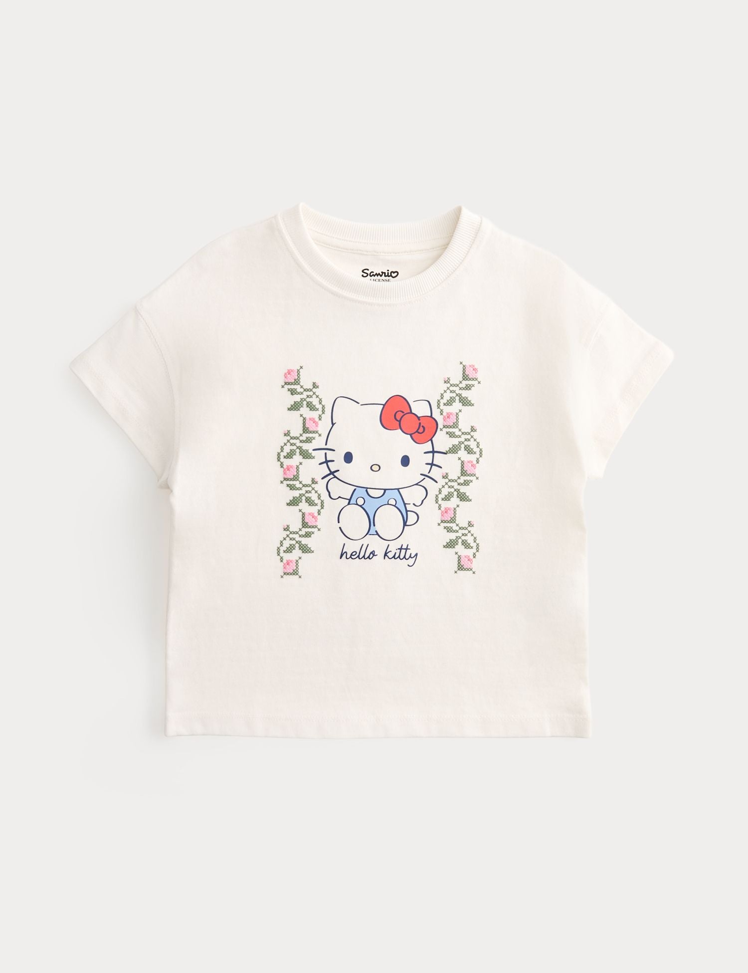 Pure Cotton Hello Kitty™ T-Shirt (2-8 Yrs) - IVORY / 2-3 Years