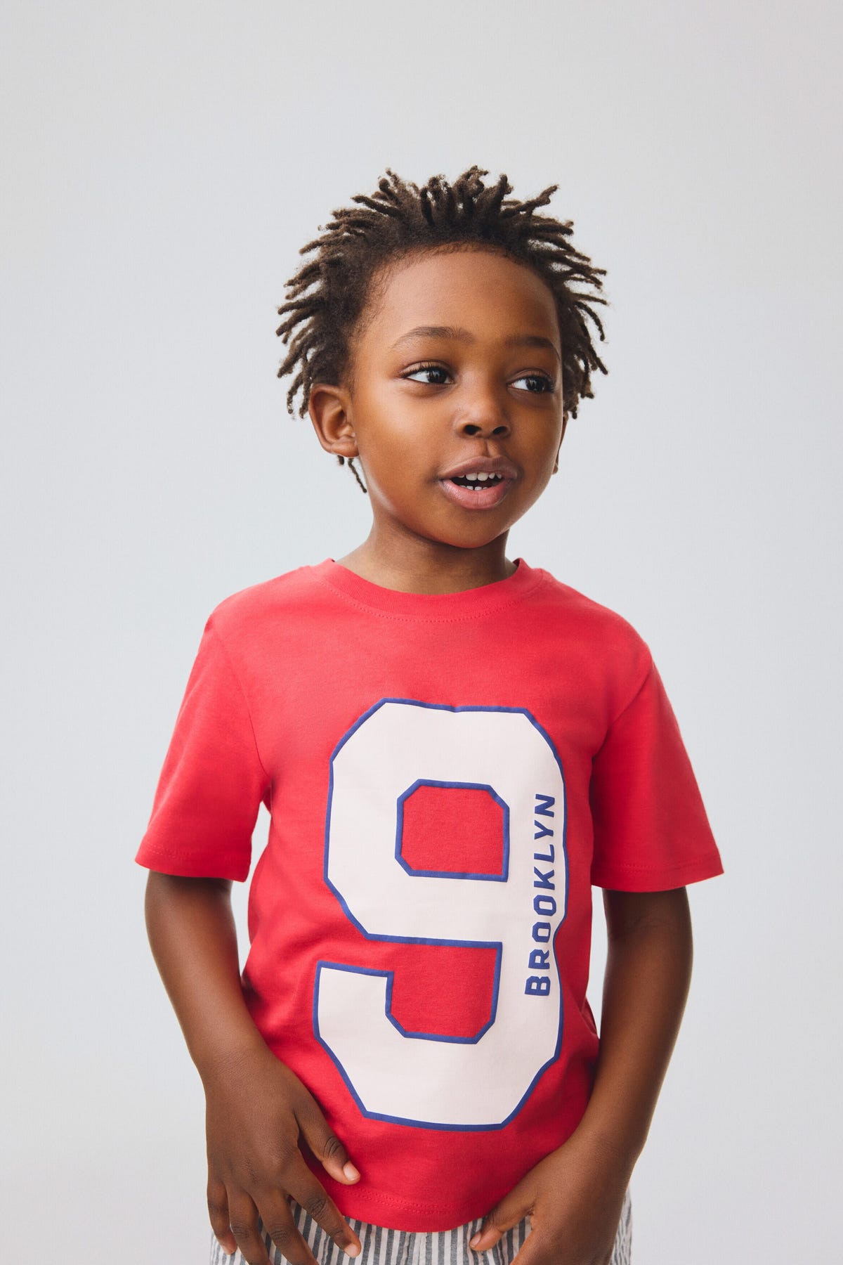 Printed cotton T-shirt