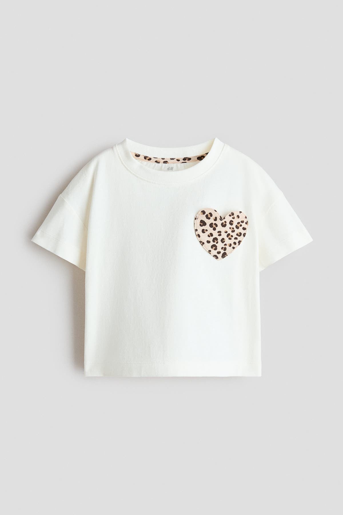 Motif-detail T-shirt